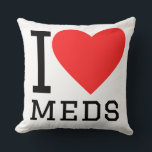I love meds kussen<br><div class="desc">I love meds ,  for medicine lovers</div>