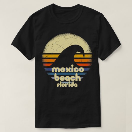 I Love Meico Beach Florida Ocean Wave FL T-shirt (Design voorkant)
