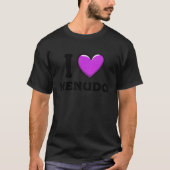 I Love Menudo Mexican Food  7 T-shirt (Voorkant)