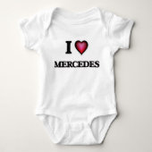 I Love Mercedes Romper (Voorkant)