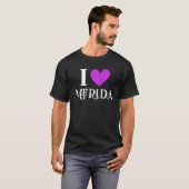 I Love Merida Mexico 2 T-shirt (Voorkant volledig)