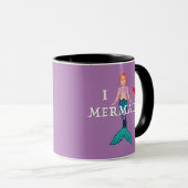 I Love Mermaids Design - Combo Mok (Voorkant rechts)