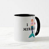 I Love Mermaids Design - Combo Mok (Voorkant rechts)