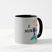I Love Mermaids Design - Combo Mok (Voorkant rechts)