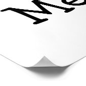 I Love Mermaids Poster (Hoek)