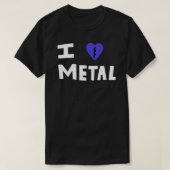 I Love Metal (Elliott Smith) Classic T-Shirt (Design voorkant)