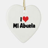 I Love Mi Abuela Ornament (Rechts)