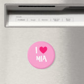I Love Mia Magneet (Insitu (Vaatwasser))