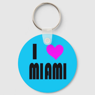 I Love Miami Florida USA sleutelhanger