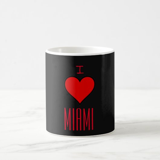 ~I Love Miami~ MOK, CUSTOMIZE IT! Koffiemok (Center)