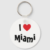 I Love Miami Sleutelhanger (Voorkant)