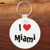I Love Miami Sleutelhanger (Voorkant)