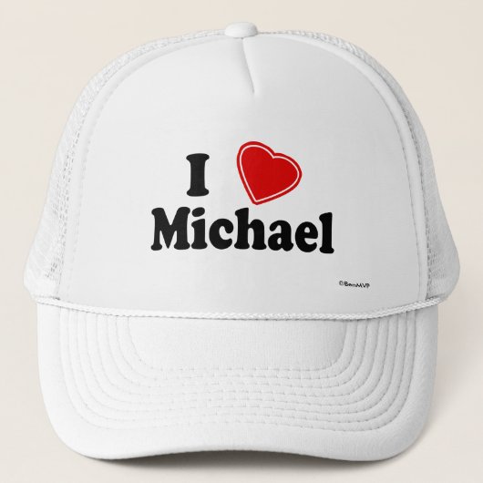 I Love Michael Trucker Pet (Voorkant)