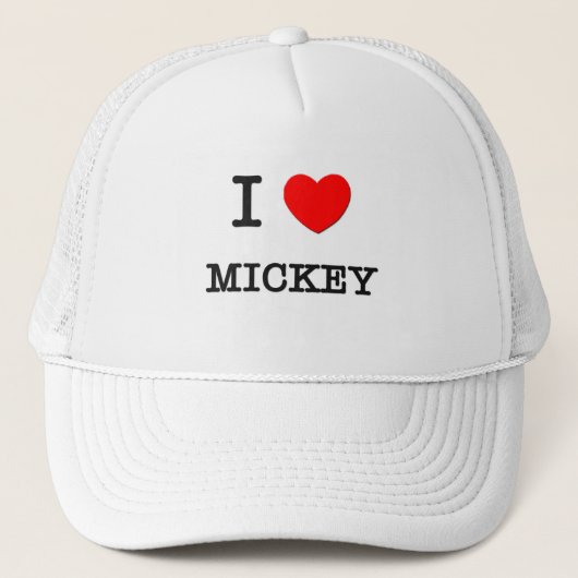 I Love Mickey Trucker Pet (Voorkant)