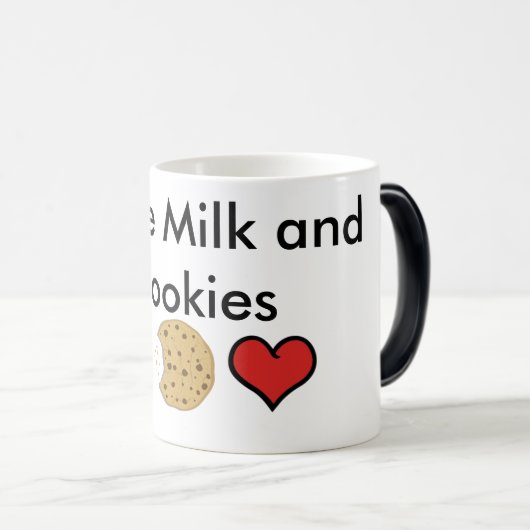 I Love Milk and Kookies Mok (Voorkant rechts)