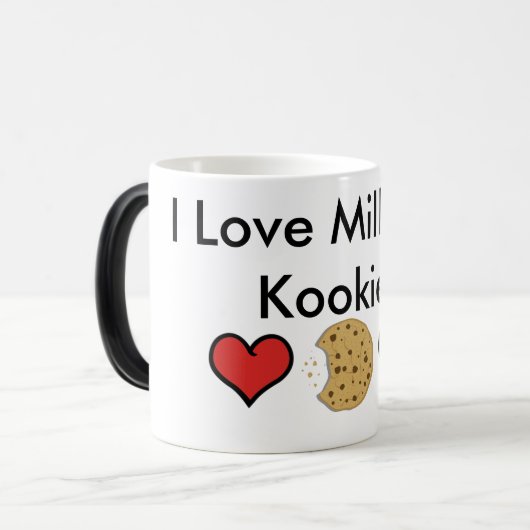 I Love Milk and Kookies Mok (Voorkant links)