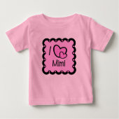 I Love Mimi Cute T-Shirt (Voorkant)