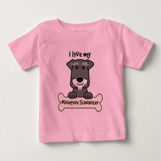 I Love Miniature Schnauzers (Voorkant)