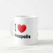 I Love Minneapolis Koffiemok (Voorkant links)