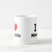 I Love Minneapolis Koffiemok (Center)