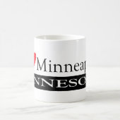 I Love Minneapolis Minnesota Koffiemok (Center)