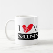 I Love Minneapolis Minnesota Koffiemok (Links)