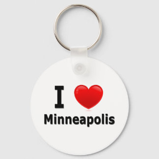 I Love Minneapolis Sleutelhanger