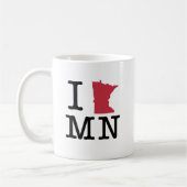 I Love Minnesota Koffiemok (Links)