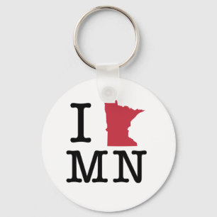 I Love Minnesota Sleutelhanger