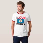 I Love Minnesota T-shirt (Voorkant volledig)