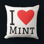 I love mint kussen<br><div class="desc">I love mint ,  for food lovers</div>