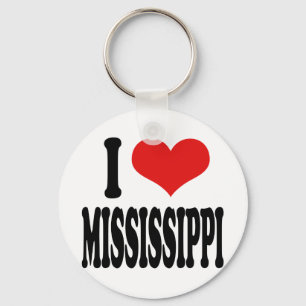 I Love Mississippi Sleutelhanger