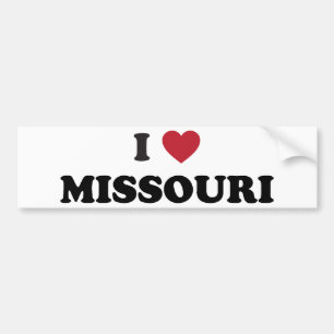 I Love Missouri Bumpersticker