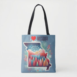 I Love Missouri Tote Bag