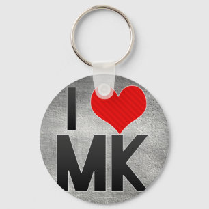 I Love MK Sleutelhanger
