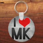 I Love MK Sleutelhanger (Voorkant)