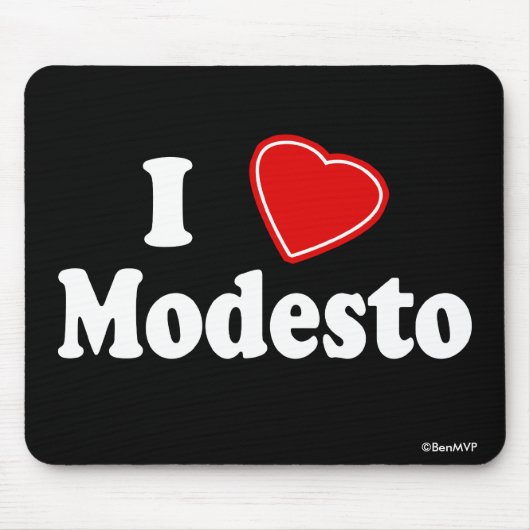 I Love Modesto Muismat (Voorkant)