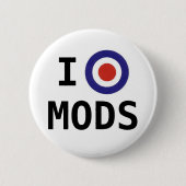 I Love Mods Button (Voorkant)
