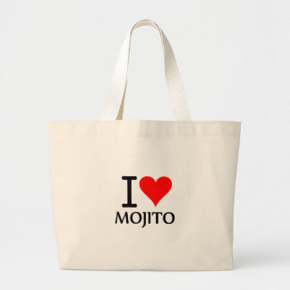 I Love Mojito 2 Grote Tote Bag