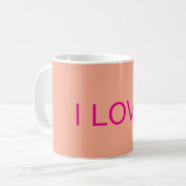 "I Love!" mok ontwerp (Voorkant links)