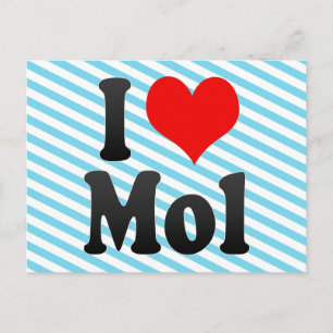 I Love Mol, België Briefkaart
