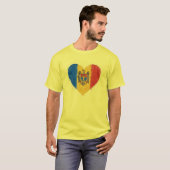I love Moldova – Iubesc Moldova  T-shirt (Voorkant volledig)