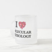 I Love Molecular Pathology Matglas Koffiemok (Voorkant links)