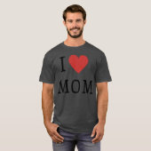 I LOVE MOM BESTE MOEDER OOIT KINDER Unise vrienden T-shirt (Voorkant volledig)