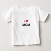 I love mom tshirt  (Voorkant)