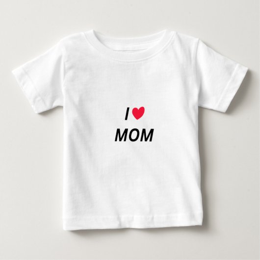 I love mom tshirt  (Voorkant)