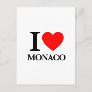 I Love Monaco Briefkaart