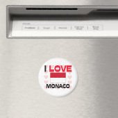 I Love Monaco Magneet (Insitu (Vaatwasser))