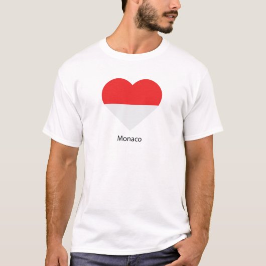 I Love Monaco T-shirt (Voorkant)