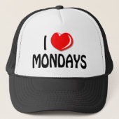I Love Mondays Pet (Voorkant)